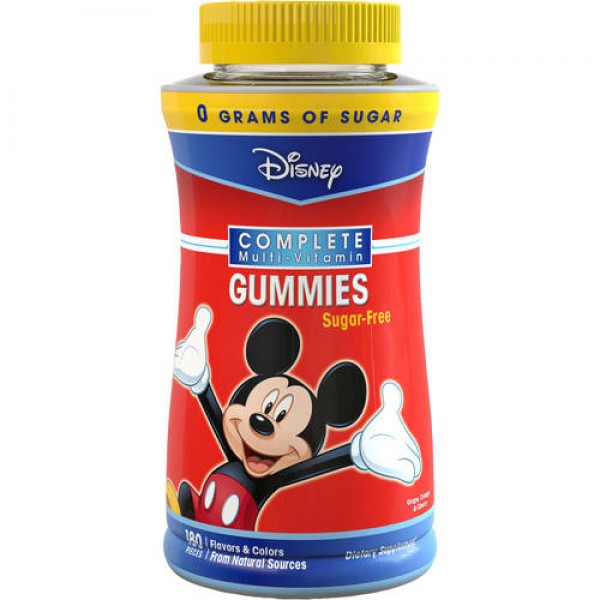 Mickey Mouse Multivitamin Gummies (Sugar-Free) - 60 Gummies - Disney - BabyOnline HK