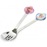 Disney FROZEN - Stainless Steel Spoon & Fork Set - Lilfant - BabyOnline HK