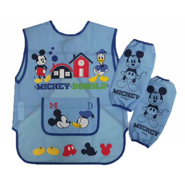 米奇老鼠 - 小朋友圍裙連手袖 - Disney - BabyOnline HK