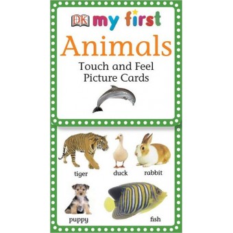 My First Touch and Feel Pictures Cards - Animals