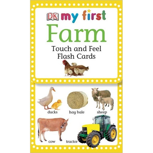 My First Touch and Feel Pictures Cards - Farm - DK - BabyOnline HK