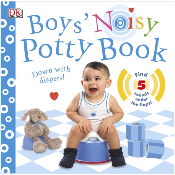 Boys' Noisy Potty Book - DK - BabyOnline HK