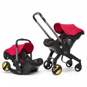 Doona - Infant Car Seat & Stroller (Flame Red)
