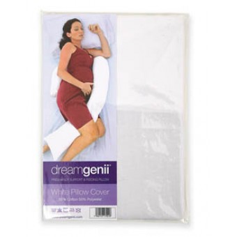 Pregnancy Pillow Cover - Plain White 
