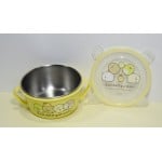 角落生物 - 不鏽鋼雙耳隔熱碗餐碗 450ml (黃色) - San-X - BabyOnline HK