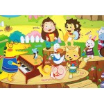 Kids Green PlayMat - Animal Orchestra (Large) 15mm - Dwinguler - BabyOnline HK
