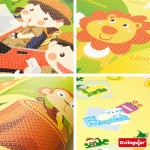Kids Green PlayMat - Safari Tour (Medium) 15mm - Dwinguler - BabyOnline HK