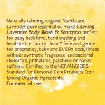 Calming Lavender Body Wash & Shampoo 160ml - Earth Mama Angel Baby - BabyOnline HK