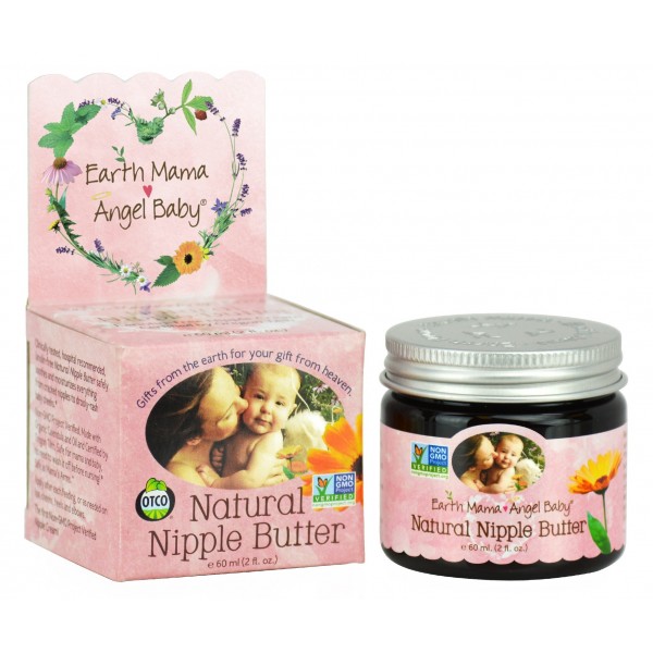 Natural Nipple Butter 60ml - Earth Mama Angel Baby - BabyOnline HK
