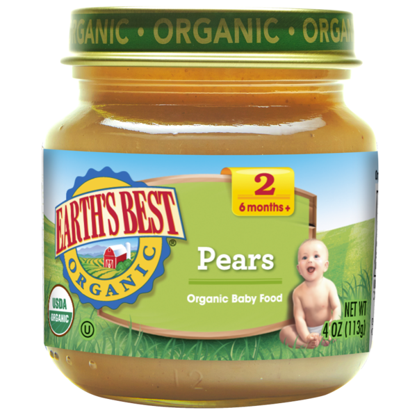 Organic Pears 113g - Earth's Best - BabyOnline HK
