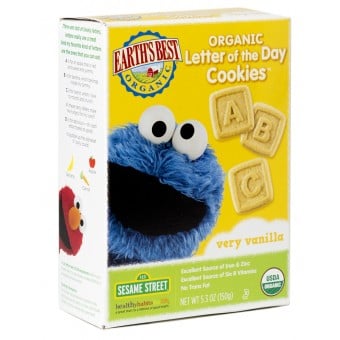 Organic Letter of the Day Cookies - Very Vanilla 150g
