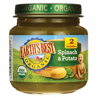 Organic Spinach & Potato 113g