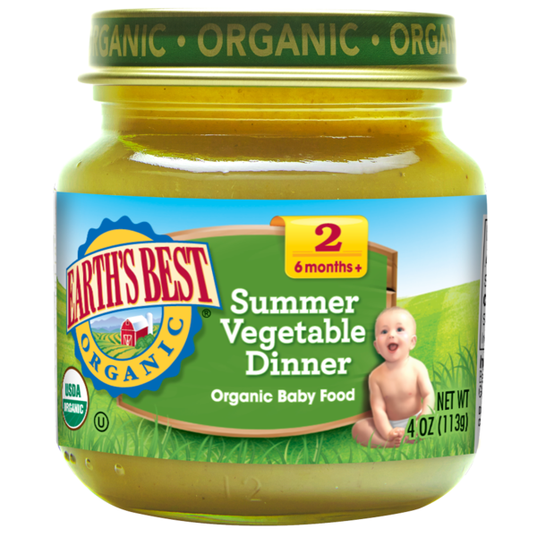 Organic Summer Vegetable Dinner 113g - Earth's Best - BabyOnline HK