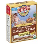 Organic Whole Grain Oatmeal Cereal with Bananas227g - Earth's Best - BabyOnline HK