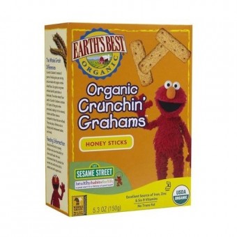 Organic Crunchin' Grahams (Honey) 150g