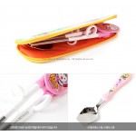 Pororo Training Chopsticks, Spoon with Holder - Petty - Edison - BabyOnline HK