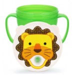 No-Spill Training Straw Cup - Lion 250ml - Edison - BabyOnline HK