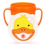 No-Spill Training Straw Cup - Duck 250ml - Edison - BabyOnline HK