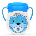 No-Spill Training Straw Cup - Seal 250ml - Edison - BabyOnline HK