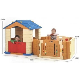 Happy Play House with Baby Room
