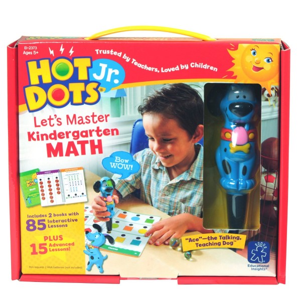 Hot Dots Jr. - Let's Master Kindergarten Math - Educational Insights - BabyOnline HK