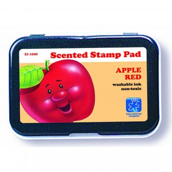Washable Scented Red Stamp Pad - Apple