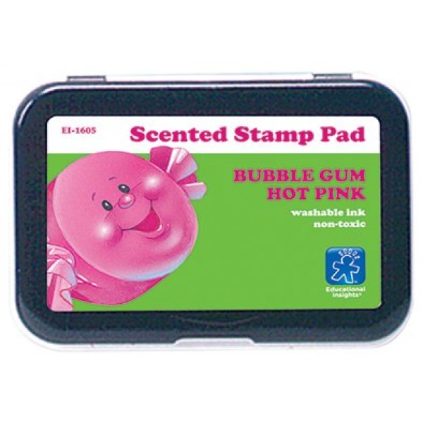 Washable Scented Hot Pink Stamp Pad - Bubble Gum - Educational Insights - BabyOnline HK