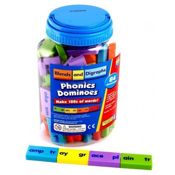 Blends and Digraphs Phonics Dominoes - Educational Insights - BabyOnline HK