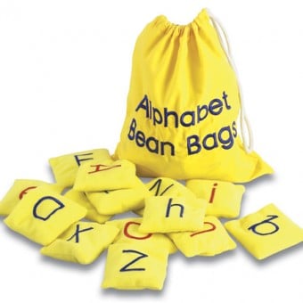 Alphabet Bean Bags