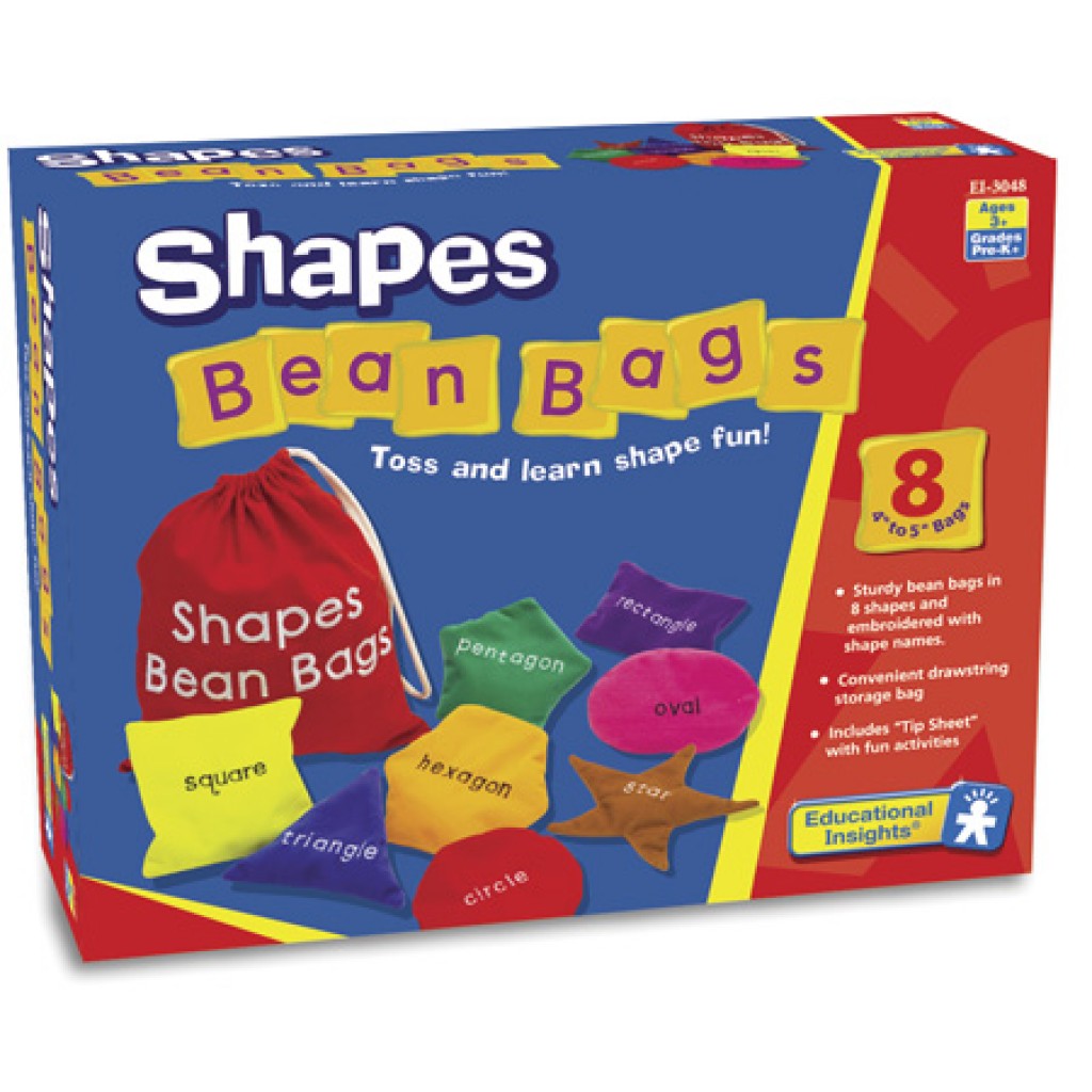 Educational Insights - Shapes Bean Bags - BabyOnline