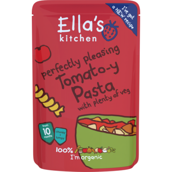 Organic Tomato-y Pasta with Plenty of Veg 190g - Ella's Kitchen - BabyOnline HK