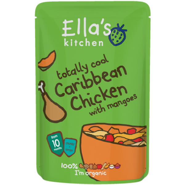 有機加勒比雞+芒果 190g - Ella's Kitchen - BabyOnline HK