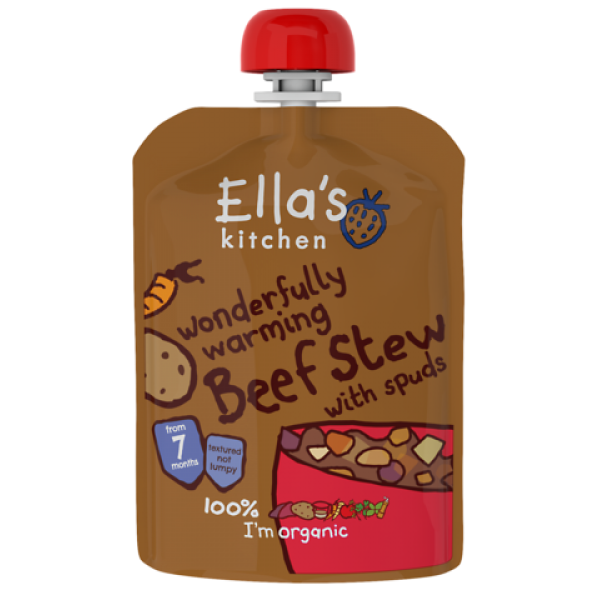 Organic Beef Stew 130g - Ella's Kitchen - BabyOnline HK