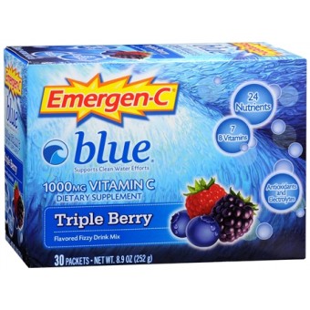 Emergen C - Blue, 30 Packs