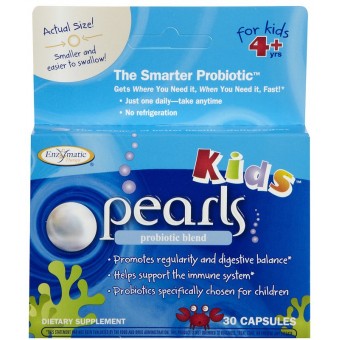 Enzymatic Therapy Pearls Kid's Probiotic Blend Caps 