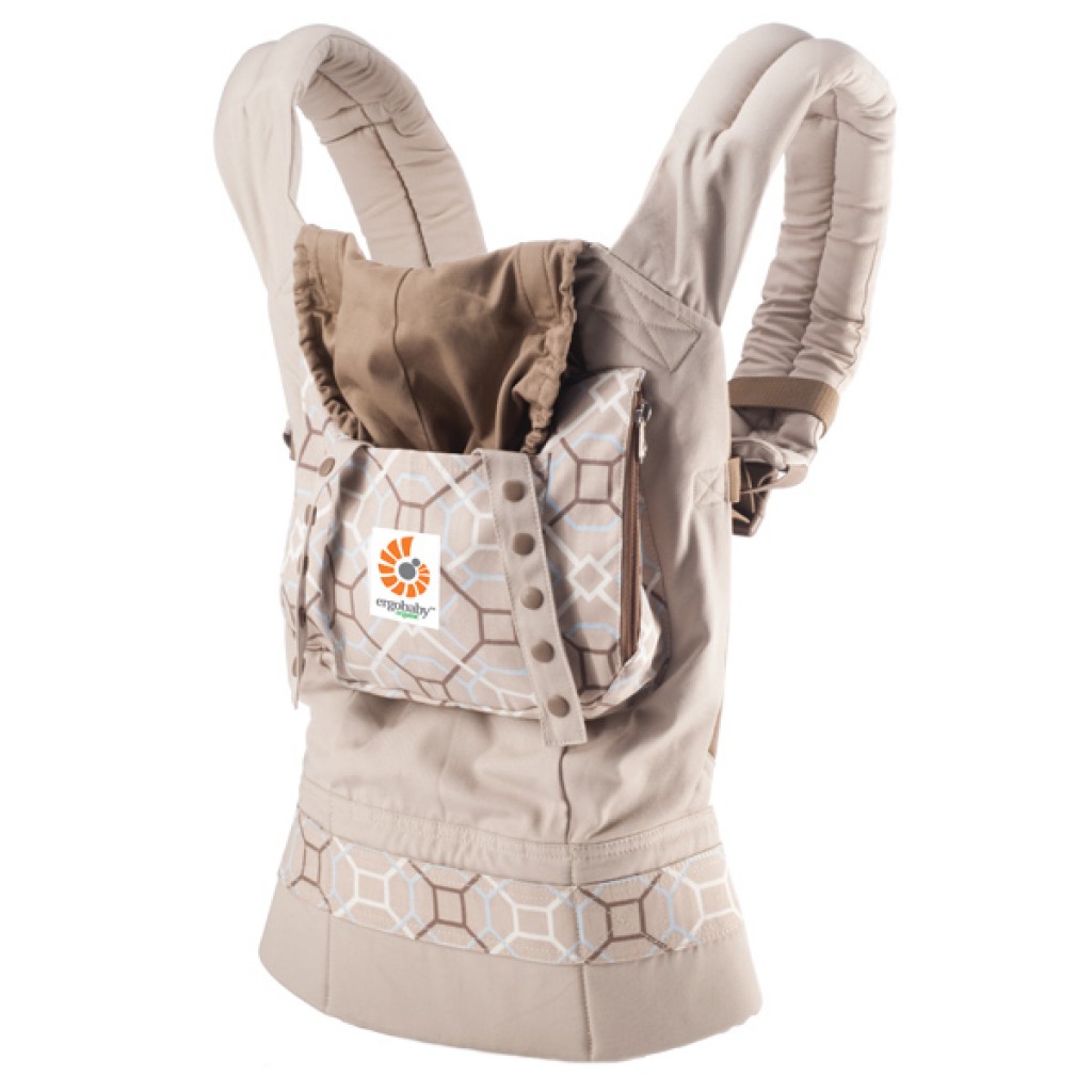 Organic Baby Carrier (Lattice / Taupe 