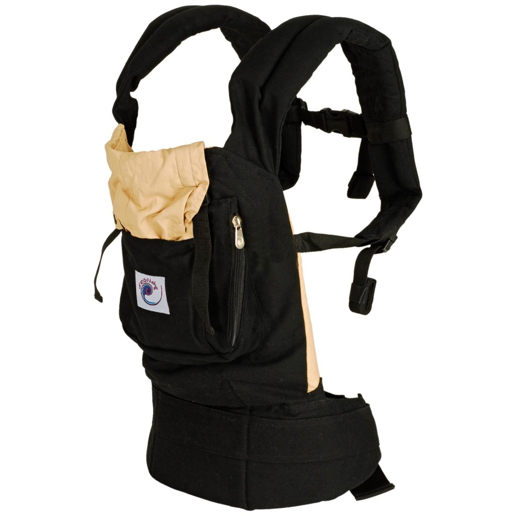 ergobaby baby carrier black and camel