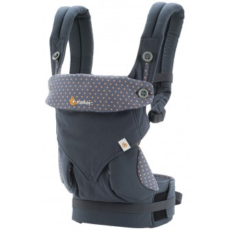 Four Position 360 Baby Carrier - Dusty Blue