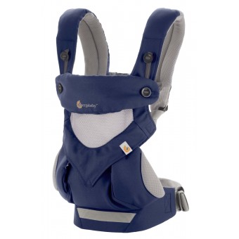 Four Position 360 Baby Carrier - Cool Air French Blue