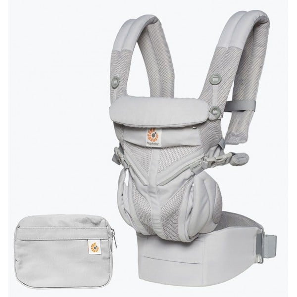 Omni 360 Baby Carrier All-In-One Cool Air Mesh - Pearl Grey - Ergobaby - BabyOnline HK