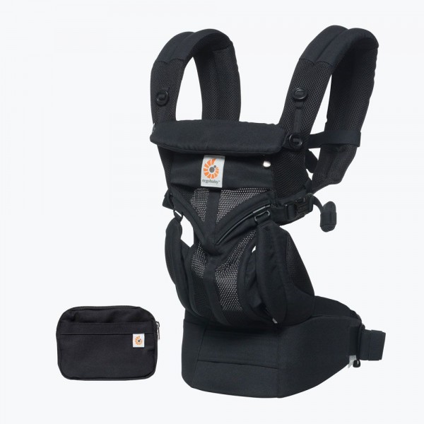 Omni 360 Baby Carrier All-In-One Cool Air Mesh - Onyx Black - Ergobaby - BabyOnline HK