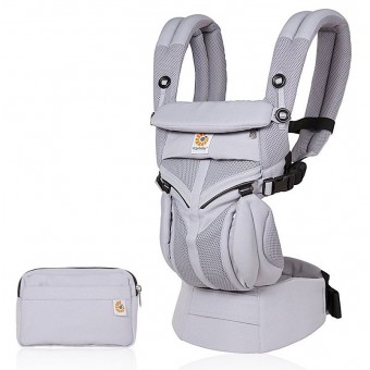 Omni 360 Baby Carrier All-In-One Cool Air Mesh - Lilac Grey