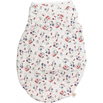 Premium Cotton Swaddler - 0.6 tog (Hello Kitty - Head in the Clouds)