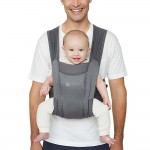 Embrace Newborn Baby Carrier - Soft Air Mesh - Washed Black - Ergobaby - BabyOnline HK