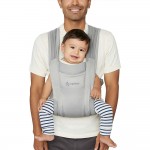 Embrace Newborn Baby Carrier - Soft Air Mesh - Pearl Grey - Ergobaby