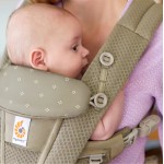 Omni Breeze Baby Carrier - Soft Olive Diamond - Ergobaby - BabyOnline HK