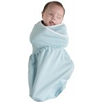 嬰兒包巾抱被 - 粉藍/米白色 (M/L) - Ergobaby - BabyOnline HK