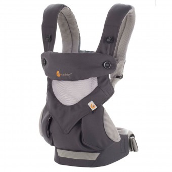 Four Position 360 Baby Carrier - Cool Air Carbon Grey