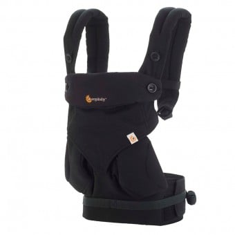 Four Position 360 Baby Carrier - Pure Black