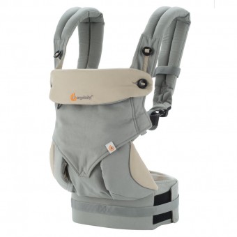 Four Position 360 Baby Carrier - Grey
